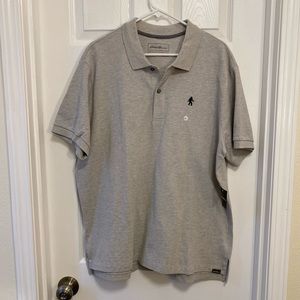 Eddie Bauer Men’s Short-Sleeve Field Pro Polo Heather Grey XL